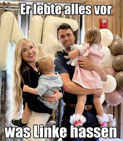 Charlie Kirk, Irina Zarutzkaja, die LINKE Gefahr!